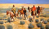 Frederic Remington Wall Art - The Missing